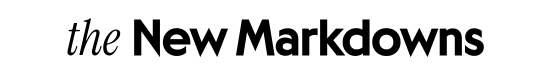 The New Markdowns