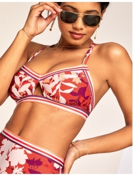 Gisele Floral Red