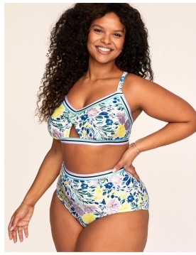 Gisele Floral White Plus