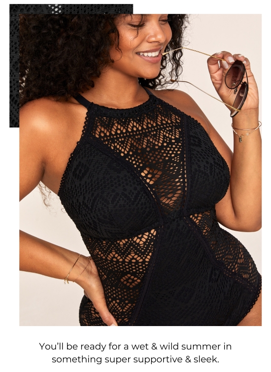You’ll be ready for a wet and wild summer in something super supportive and sleek.