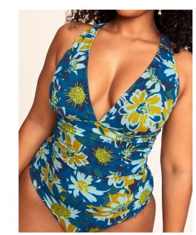 Monroe Floral Green Plus