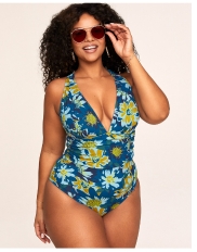 Monroe Floral Green Plus