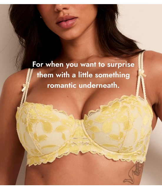For when you want to surprise them with a little something romantic underneath.