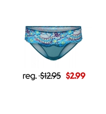 Nicholette Cheeky Floral Blue 2.99 dollars