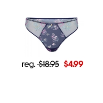 Prisma Brazilian Floral Blue 4.99 dollars