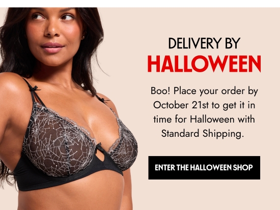 Delivered by Halloween. Boo. Place your order by October 21st to get it in time for Halloween with Standard Shipping. 