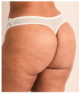 Farrah Thong Light White