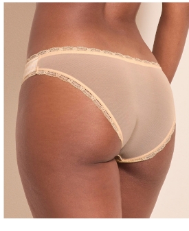 Elsie Bikini Plaid Beige