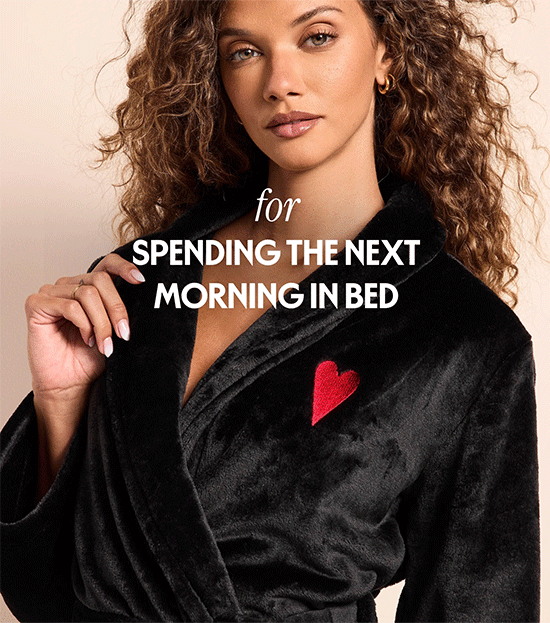 For spending the next morning in bed