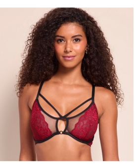 Saveria Dark Red 2