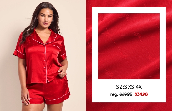 Sizes XS-4X, 34.98 dollars