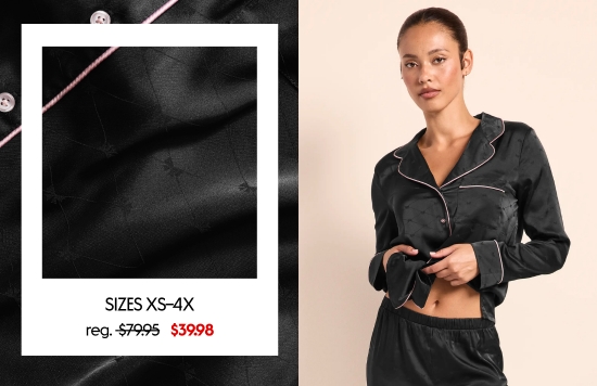 Sizes XS-4X, 39.98 dollars