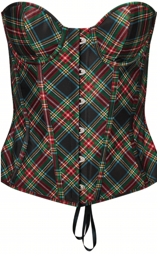 Bria Plaid Black