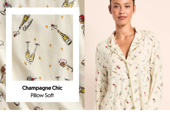 Champagne Chic Pillow Soft