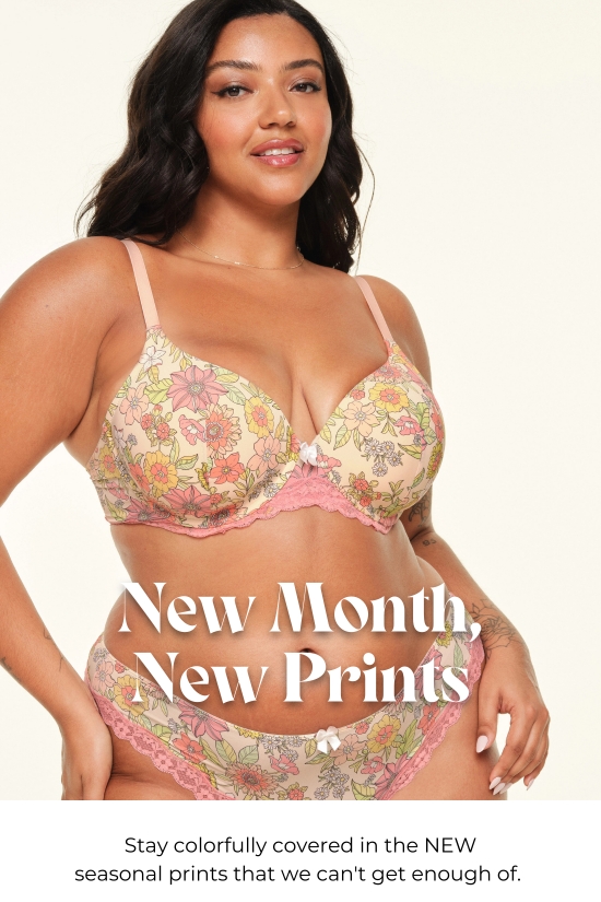 New Month, New Prints. Stay colorfully covered in the NEW seasonal prints that we can not get enough of.